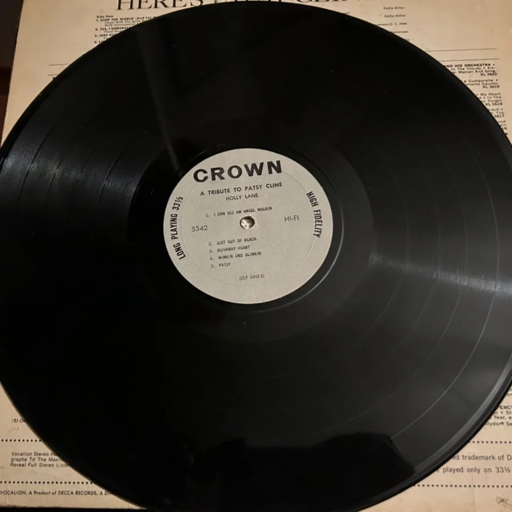 Patsy Cline Vinyls - Picture 3 of 6